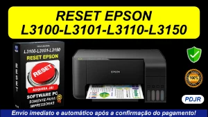 Reset Epson Almofadas com Tinta Cheia - L3100-L3110-L3150 - Outros