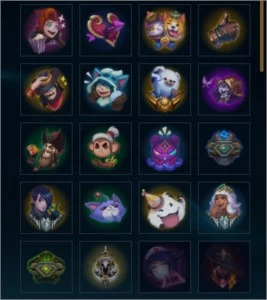 Conta Ouro IV - 63 Skins - Nível 67 - ícones de 2015 - League of Legends LOL