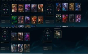 Conta Ouro IV - 63 Skins - Nível 67 - ícones de 2015 - League of Legends LOL