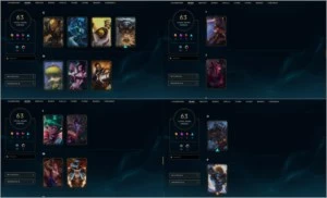 Conta Ouro IV - 63 Skins - Nível 67 - ícones de 2015 - League of Legends LOL
