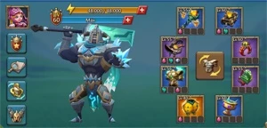 LORDS MOBILE PRÉ T5 | 636M | LAB ELITE LIBERADO
