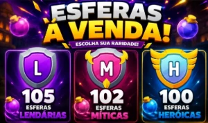 Esferas de dragões Vip - Dragon City Mobile