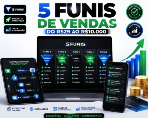 🚀 5 Funis Prontos Que Vendem Até R$10 Mil - Outros