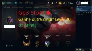Smurf LoL mmr Platina 20k Ea+ Top 50 Trundle BR - League of Legends