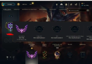 Conta lol mestre - League of Legends