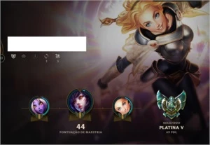 Vendo Conta Platina 5  - Ideal para smurfar - League of Legends LOL