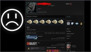 Conta Steam level 13 com Rust - Adventure Quest World AQW