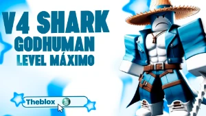 BLOX FRUITS > 🦈V4 SHARK GEAR 1 + 👊GHM + ✨BRINDES🩵