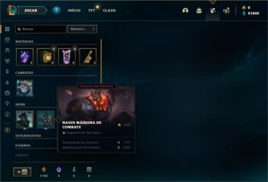Conta ouro 4 com 21 Champs e 1 Skin + 3 Fragmentos - League of Legends LOL