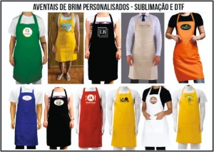 Aventais De Oxford Personalizados