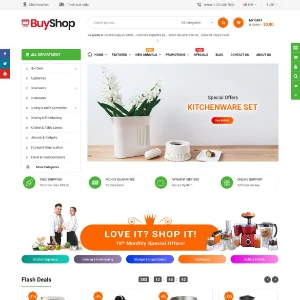 BuyShop - Site/Tema OpenCart 3 - Crie Sua Loja Profissional - Outros