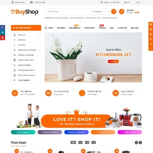 BuyShop - Site/Tema OpenCart 3 - Crie Sua Loja Profissional - Outros