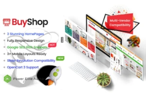 BuyShop - Site/Tema OpenCart 3 - Crie Sua Loja Profissional - Outros