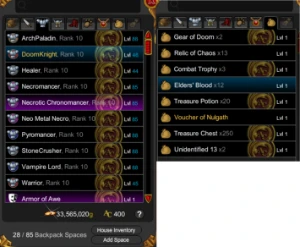Conta AQW Top - Adventure Quest World