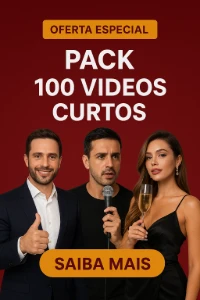 100 vídeos curtos para redes sociais - Social Media