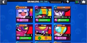 ACC Brawl Stars 1 lendario 1 cromatico