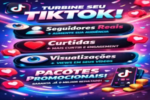1000 Seguidores Tik-Tok Mundiais Reposição 30 Dias