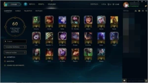 Conta League of Legends Platina 3 LOL