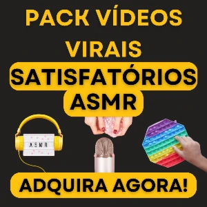 🔥 Pack de Vídeos Virais Satisfatórios – + 200 Vídeos - Outros