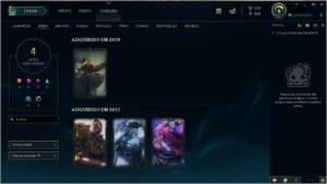 ACC LEAGUE OF LEGENDS GOLD 1 EX DIAMANTE LOL