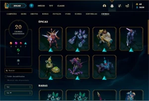 Conta lol high elo - League of Legends