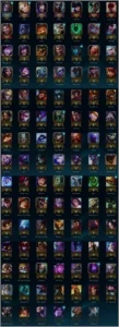 Conta League Of Legends - Diamante V  - 104 Champs - 38 Skin LOL