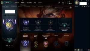 Conta league of legends DIAMANTE 1 LOL