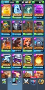 Conta Clash Royale LVL 11