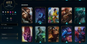 Conta League of Legends 2011 LOL