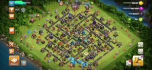 CV 14 c/3 estrelas RUSHADA / Conta para doar tropas - Clash of Clans
