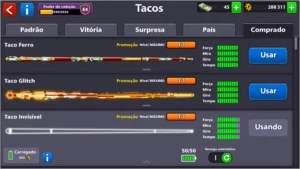 8 Ball Poll: Pego tacos Full em contas Facebook e Miniclip. - Outros