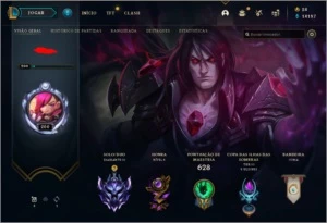 Conta LOL Diamante 3 com todos os campeões e 222 skins - League of Legends
