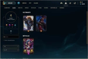 Conta lvl 35 Ouro 1 - League of Legends LOL