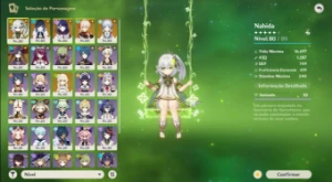 AR 55 Nahida + Yelan + Kazuha + Raiden + Ayaka e mais!! - Genshin Impact
