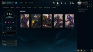 Conta lol ex challenger - League of Legends