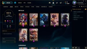 Conta lol ex challenger - League of Legends