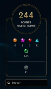 Conta Gold ll, campeões:157,Skins:170,Nível:376, Emotes:184. - League of Legends LOL