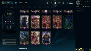 Conta Lol Rara Com Skins Vitoriosas E Prestigios - League of Legends