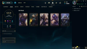Conta Lol Rara Com Skins Vitoriosas E Prestigios - League of Legends