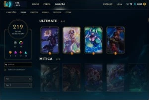 Conta League of Legends Completa LOL