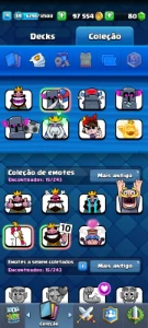 Conta Clash Royale +5000 🏆