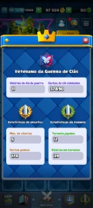 Conta Clash Royale +5000 🏆