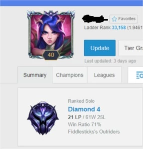 conta d4 70% wr 2020, 48 skins - League of Legends LOL