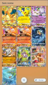 Pokemon tcg Pocket - Charizard crow e pikachu ex