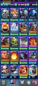 Conta Clash Royale