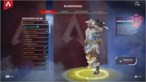 Conta Com Herança da Blood - Apex Legends