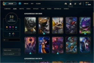 Conta Ouro 1 - League of Legends LOL