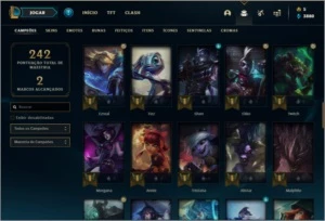 Conta Ouro 1 - League of Legends LOL