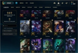 Conta Ouro 1 - League of Legends LOL
