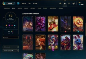 Conta Ouro 1 - League of Legends LOL